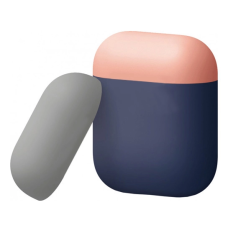 Чохол Multi Cover Silicone Case for Apple AirPods Indigo/Rose/Grey*