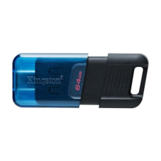 Флеш пам'ять Kingston USB Type-C 3.2 DT 80M 64GB Type-C Black/Blue