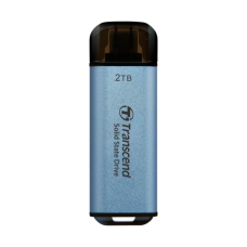 Портативний SSD Transcend 2TB USB 3.1 Gen 2 Type-C ESD300 Blue (TS2TESD300C)